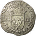 Coin, France, Henri IV, 1/4 Ecu, 1605, Rennes, AU(50-53), Silver, Sombart:4686
