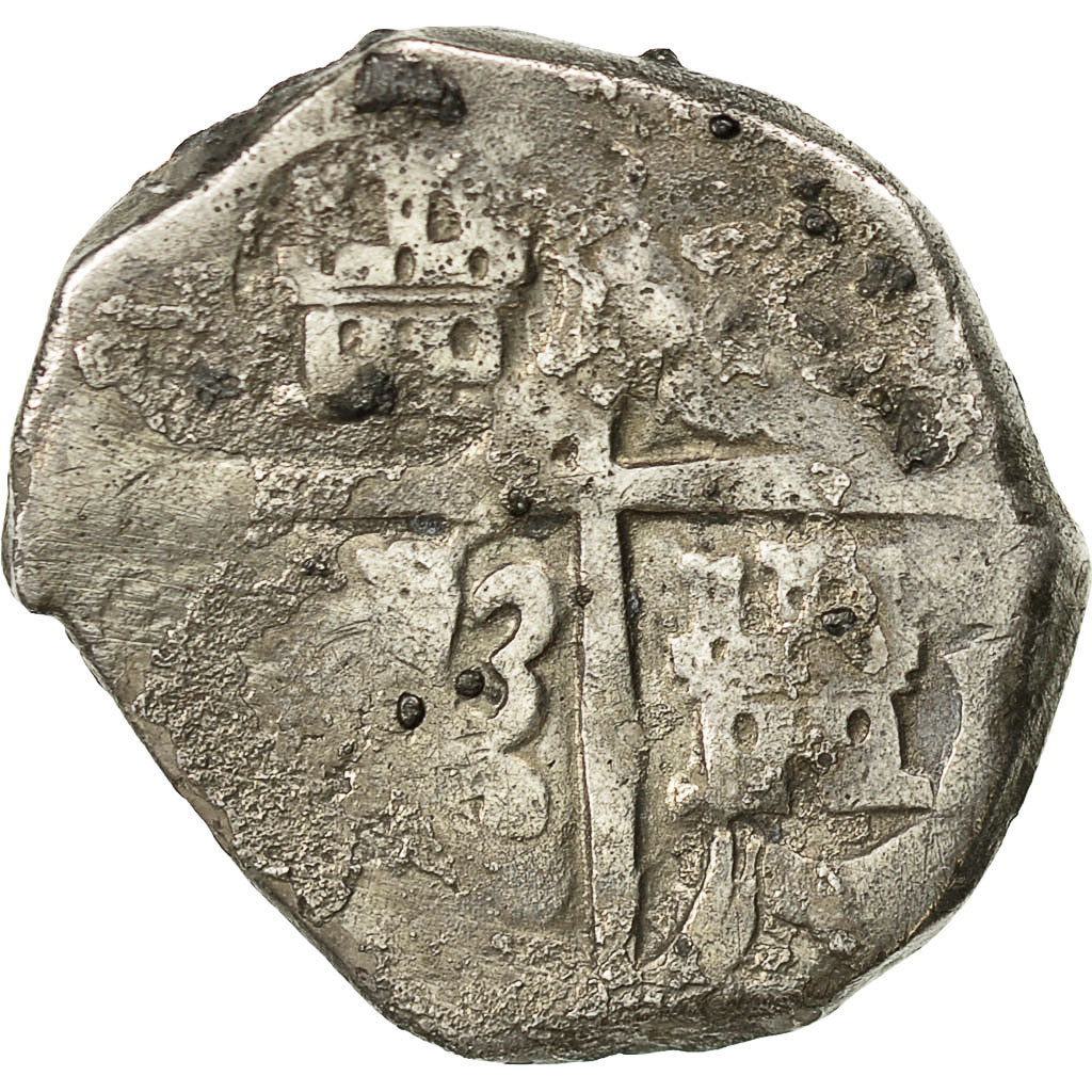 Coin, Spain, Philip III, 4 Réales, Granada, VF(20-25), Silver, KM:33.1