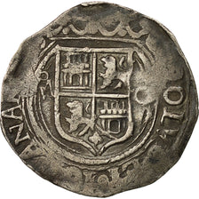 Monnaie, Mexique, Charles et Jeanne, Real, 1516-1556, Mexico, TTB, Argent