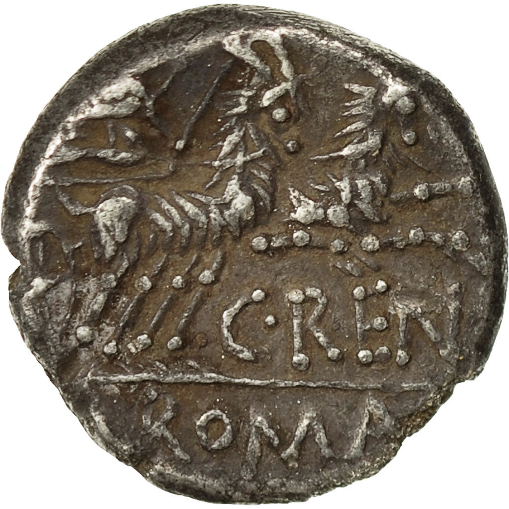 Coin, Renia, Denarius, 138 BC, Rome, EF(40-45), Silver, Crawford:231/1