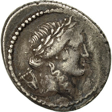 Coin, Claudia, Denarius, 42 BC, Rome, EF(40-45), Silver, Crawford:494/23