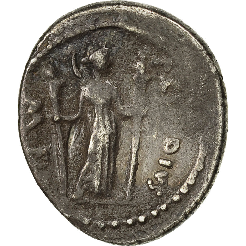 Coin, Claudia, Denarius, 42 BC, Rome, EF(40-45), Silver, Crawford:494/23