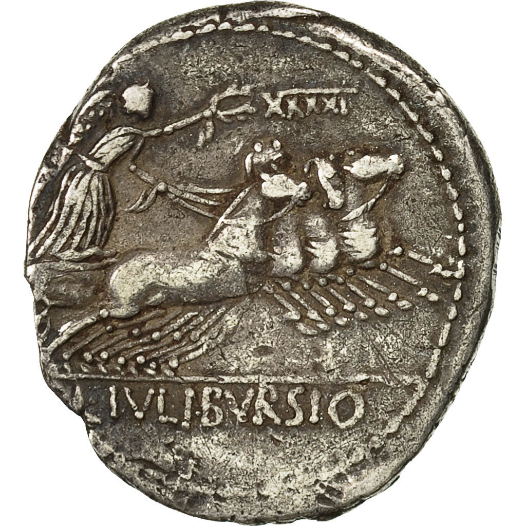 Coin, Julia, Denarius, 85 BC, Rome, AU(55-58), Silver, Crawford:352/1c