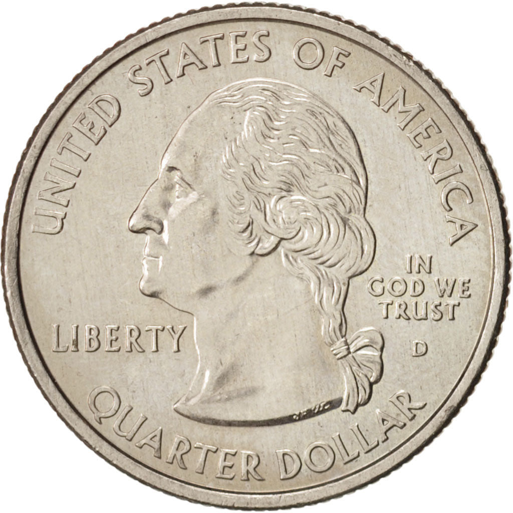 Coin, United States, Quarter, 2001, U.S. Mint, Denver, MS(63), Copper-Nickel