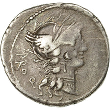 Monnaie, Manlia, Denier, 82 BC, Rome, TTB+, Argent, Crawford:367/3
