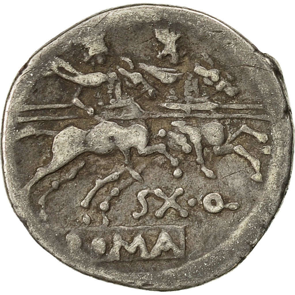 Coin, Domitia, Denarius, 189-180 BC, Rome, EF(40-45), Silver, Crawford:152/1