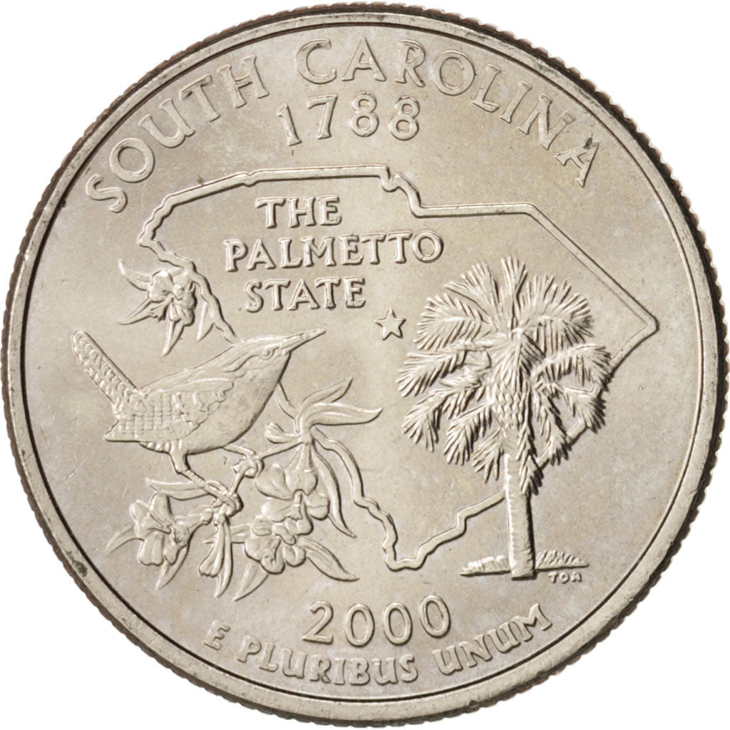 Coin, United States, Quarter, 2000, U.S. Mint, Denver, MS(65-70), Copper-Nickel