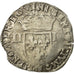 Münze, Frankreich, Henri IV, 1/4 Ecu, 1607, Angers, S+, Silber, Sombart:4686