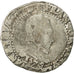 Monnaie, France, Henri III, Franc au Col Plat, 1579, Bayonne, TB, Argent