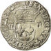 Monnaie, France, Louis XIII, 1/4 Écu à la croix, 1/4 Ecu, 1628, Bayonne, TB+