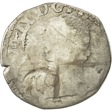 Munten, Frankrijk, Henri III, Demi Teston, 1575, ZG, Zilver, Sombart:4604