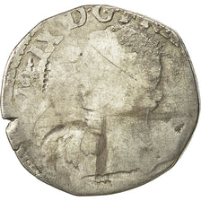 Monnaie, France, Henri III, Demi Teston, 1575, B, Argent, Sombart:4604