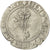 Munten, Frankrijk, Henri III, Demi Franc, 1587, Angers, FR, Zilver, Sombart:4716