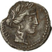Moneta, Critonia, Denarius, 86 BC, Rome, BB+, Argento, Crawford:351/1