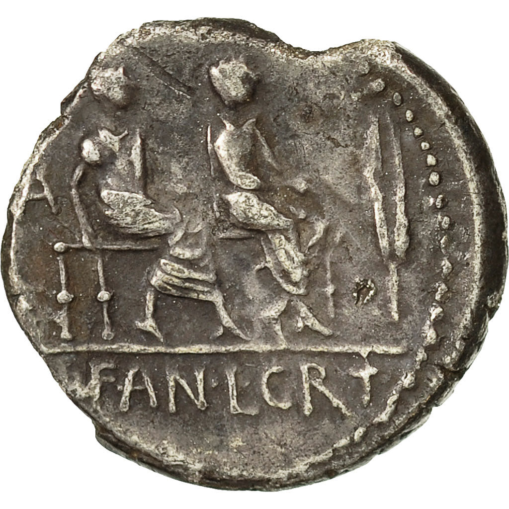 Monnaie, Critonia, Denier, 86 BC, Rome, TTB+, Argent, Crawford:351/1