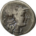 Moneta, Trebania, Denarius, 135 BC, Rome, MB+, Argento, Crawford:241/1a