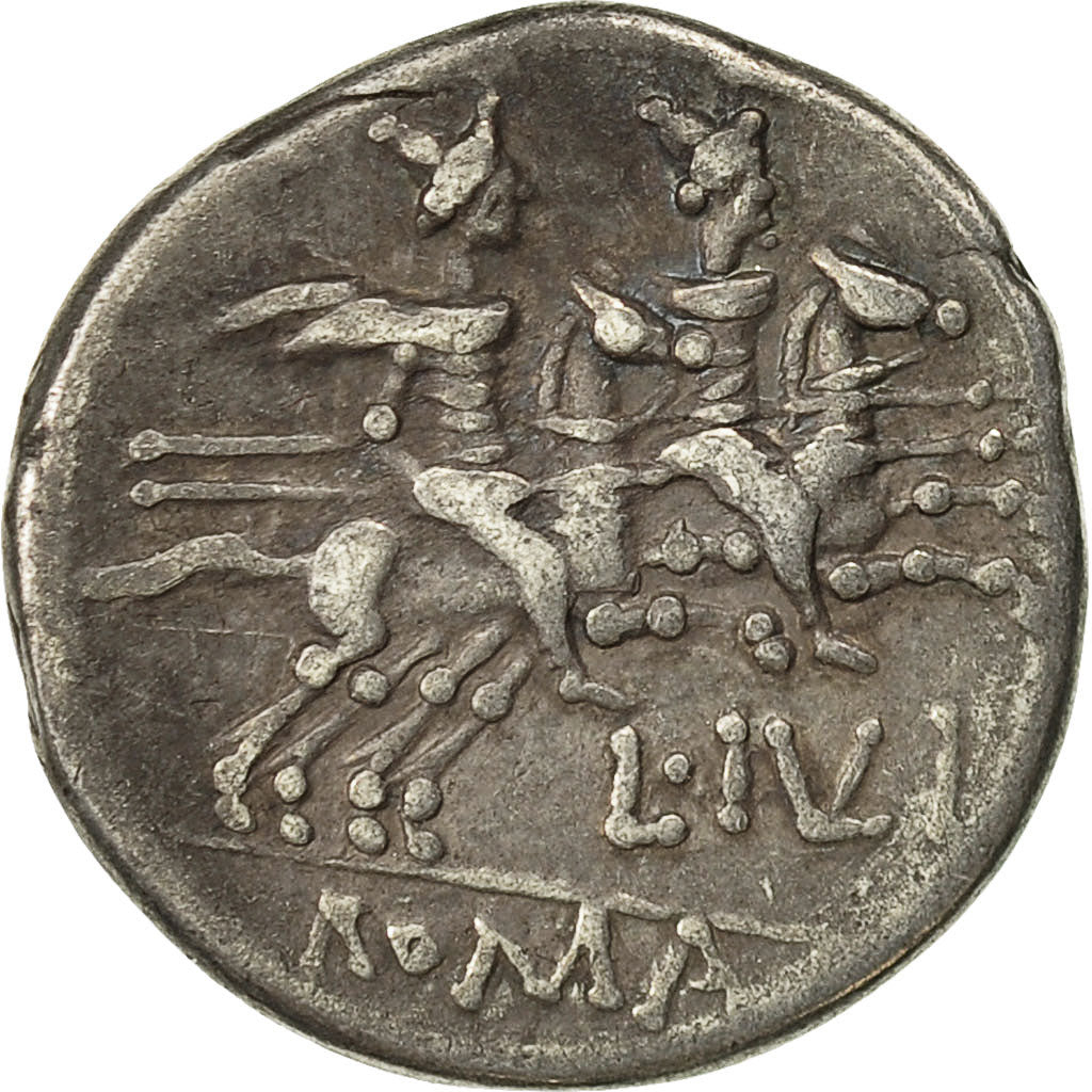 Coin, Julia, Denarius, 141 BC, Rome, AU(50-53), Silver, Crawford:224/1