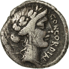 Munten, Vinicius, Denarius, 52 BC, Rome, ZF, Zilver, Crawford:436/1