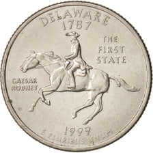 United States, State Quarter, 1999, Denver, Delaware, KM:293