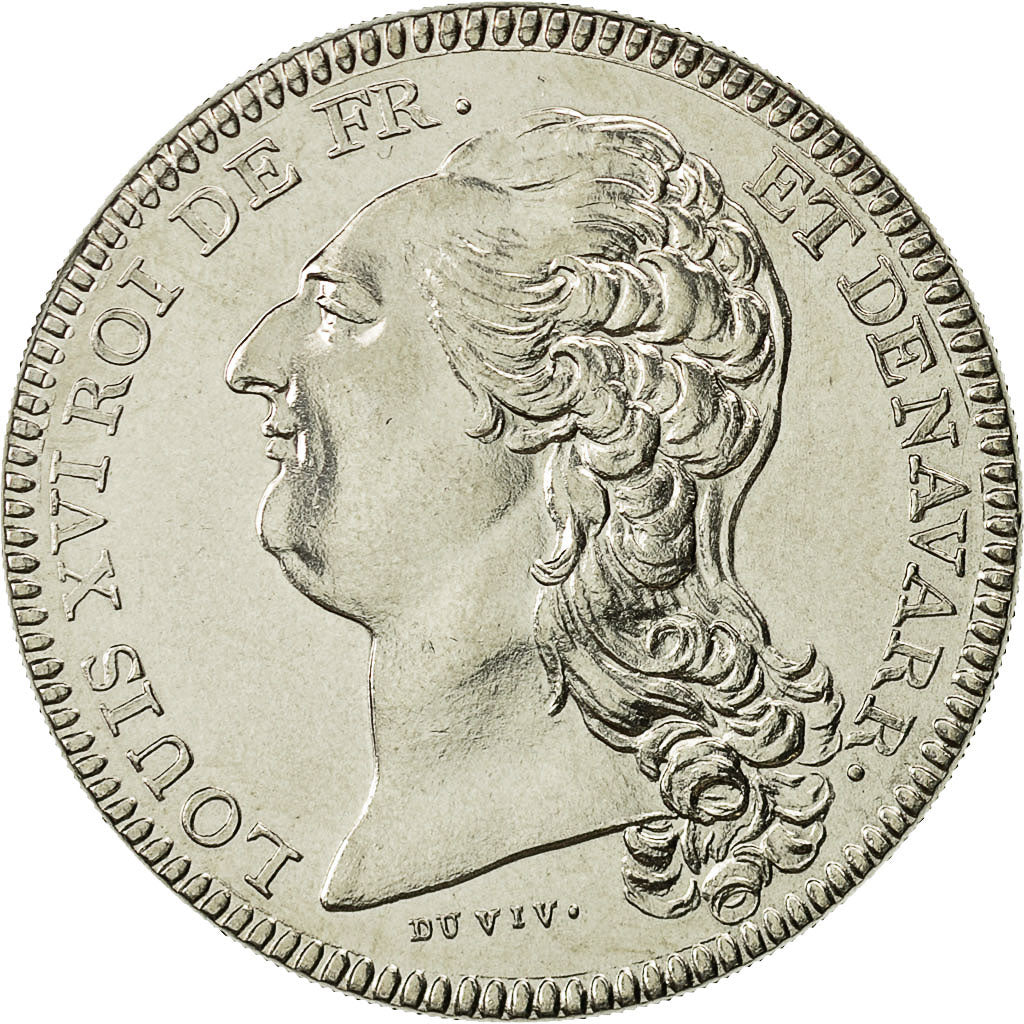 Frankrijk, Medal, Roi de France, Louis XVI, History, FDC, Nickel