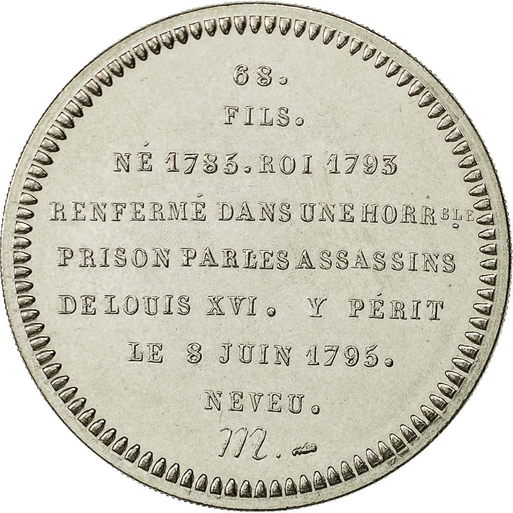 Frankreich, Medal, Roi de France, Hugues Capet, History, STGL, Nickel