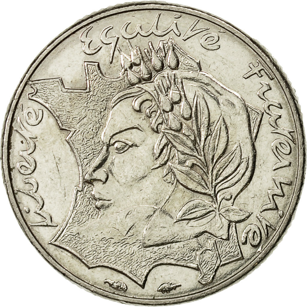 Münze, Frankreich, Jimenez, 10 Francs, 1986, UNZ, Nickel, KM:959, Gadoury:824
