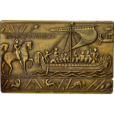 France, Médaille, Broderie de Bayeux, History, 1987, Vardanega, FDC, Bronze