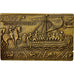 France, Médaille, Broderie de Bayeux, History, 1987, Vardanega, FDC, Bronze