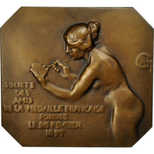 France, Medal, Société des Amis de la Médaille Française, SAMF, 1899, Bronze