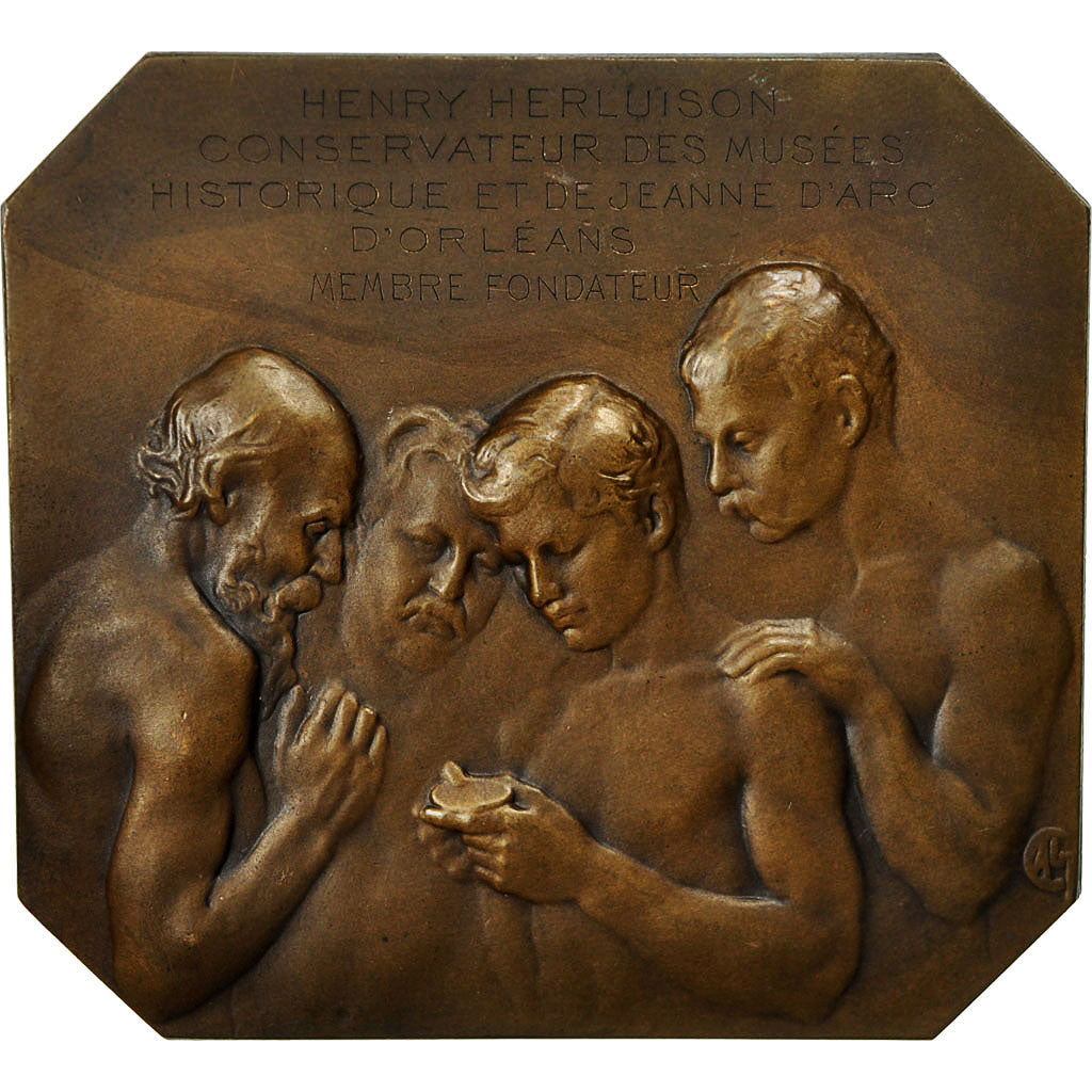 France, Medal, Société des Amis de la Médaille Française, SAMF, 1899, Bronze
