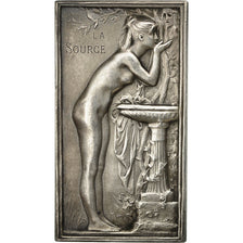 France, Médaille, La Source, Arts & Culture, Dupuis.D, SUP+, Silvered bronze