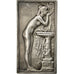 France, Médaille, La Source, Arts & Culture, Dupuis.D, SUP+, Silvered bronze
