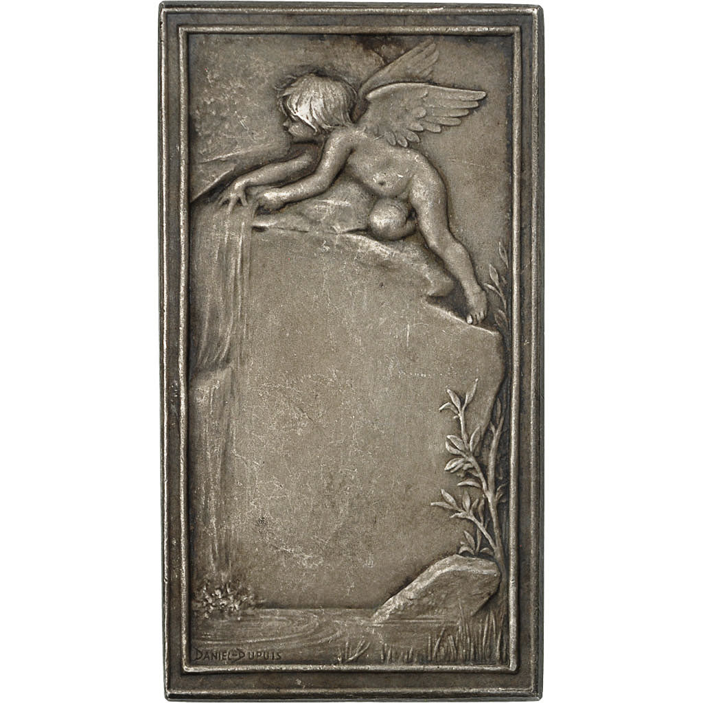 France, Medal, La Source, Arts & Culture, Dupuis.D, AU(50-53), Silvered bronze