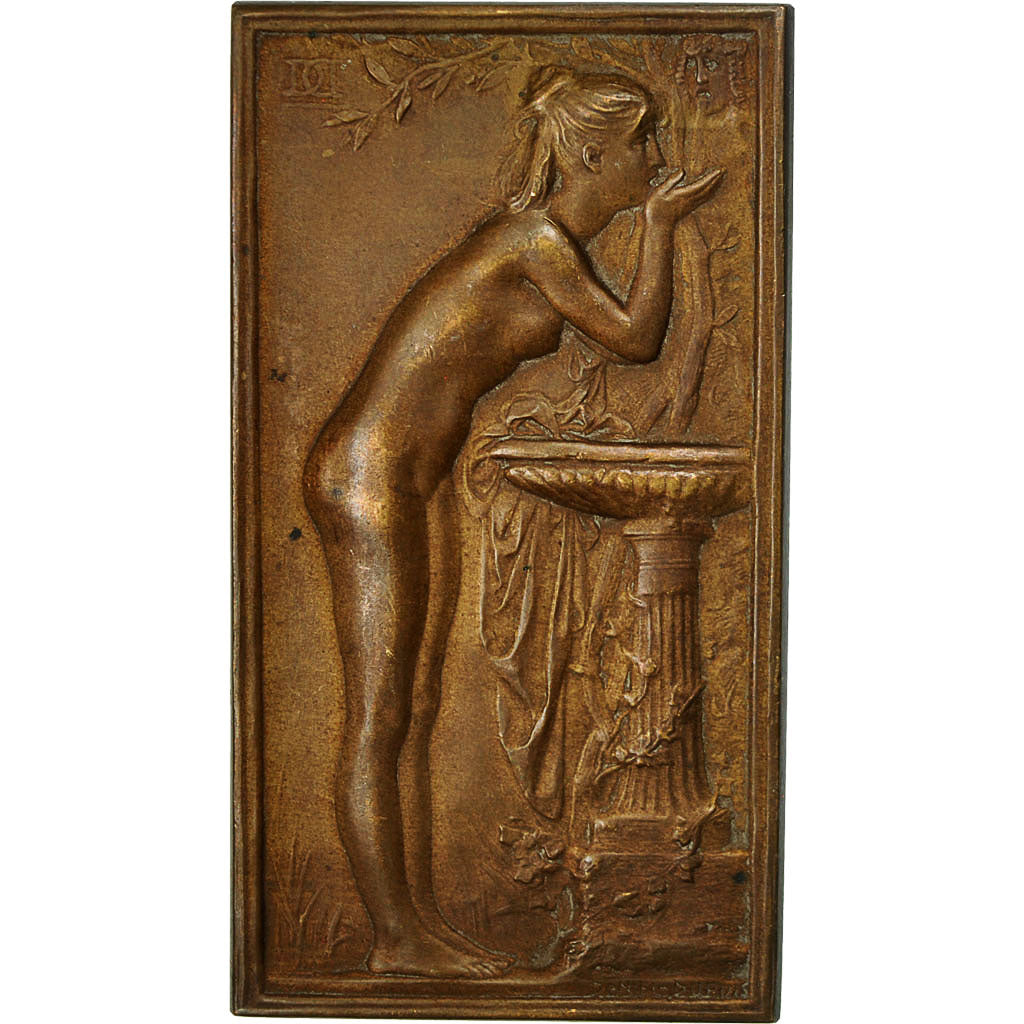 Francia, Medal, La Source, Arts & Culture, Dupuis.D, SPL-, Bronzo
