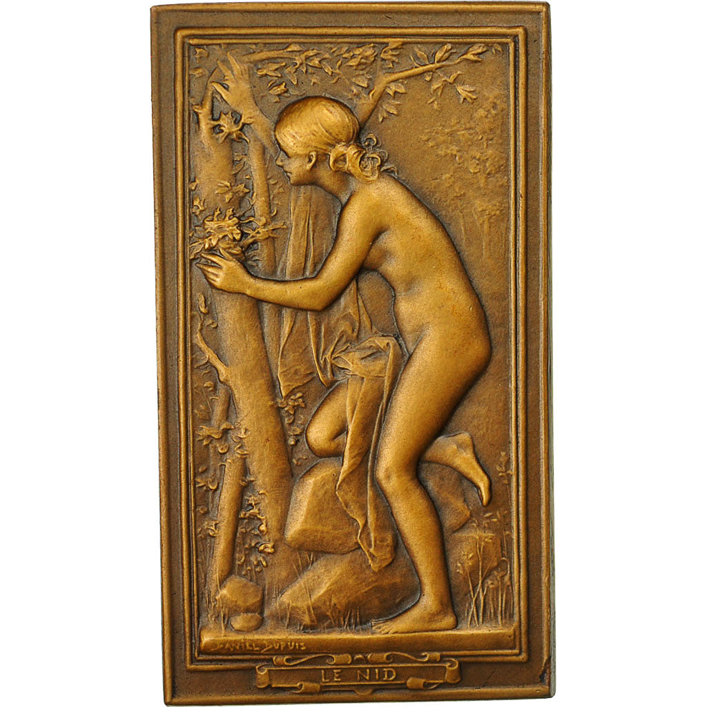 France, Medal, Le Nid, Arts & Culture, Dupuis.D, SPL, Bronze