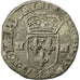 Coin, France, Henri IV, 1/4 Ecu, 1606, Bayonne, VF(30-35), Silver, Sombart:4686