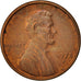 Moneta, Stati Uniti, Lincoln Cent, Cent, 1972, U.S. Mint, Denver, BB+, Ottone