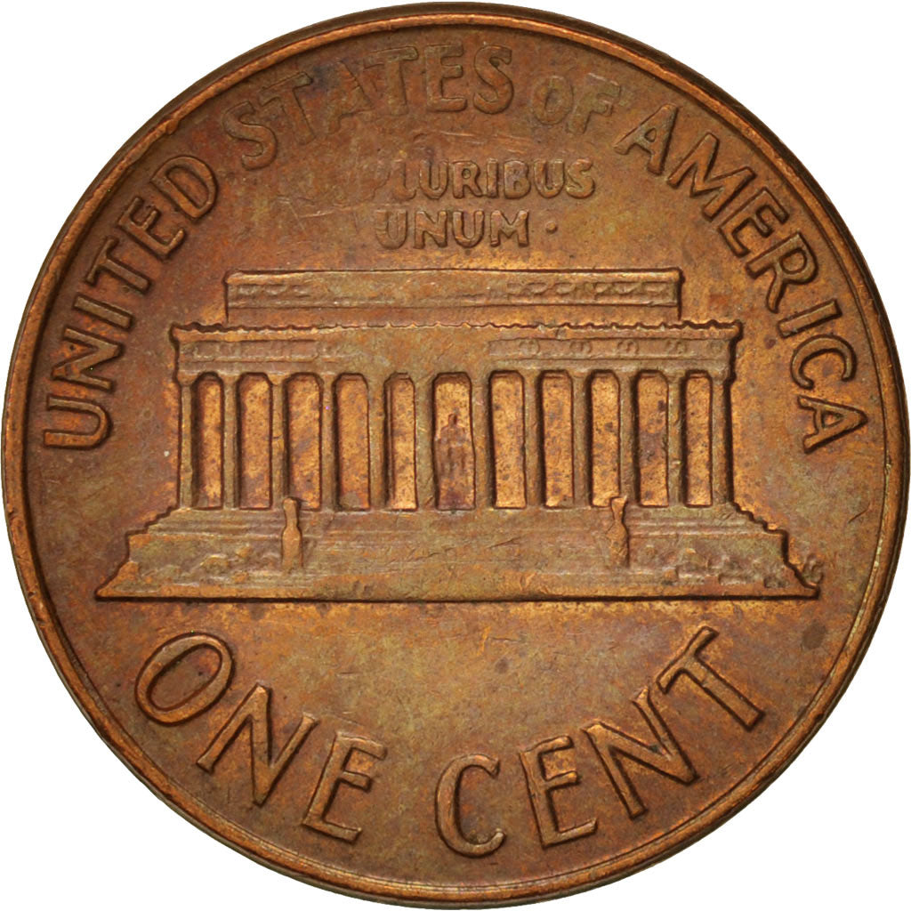 Coin, United States, Lincoln Cent, Cent, 1972, U.S. Mint, Denver, AU(50-53)