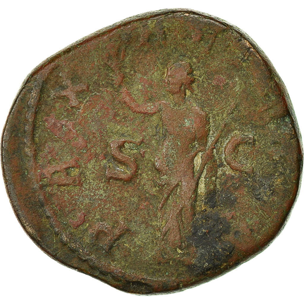 Coin, Philip I, Sestertius, 244, Rome, EF(40-45), Copper, RIC:184a