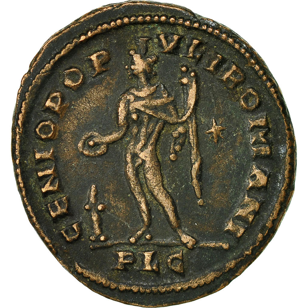 Monnaie, Constantin I, Follis, 306-307, Lyon, SUP, Cuivre, RIC:194b