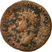 Coin, Nero, As, 66, Lyons, EF(40-45), Copper, RIC:544