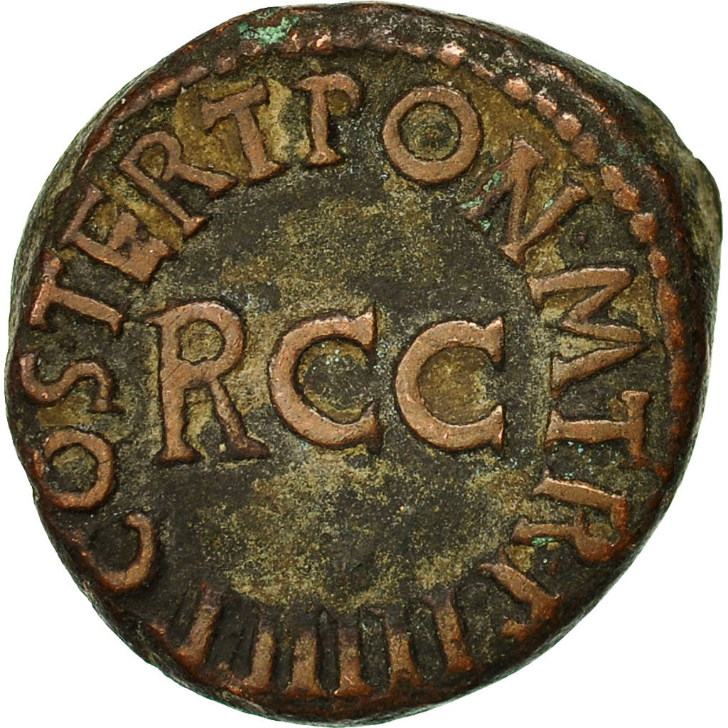 Coin, Caligula, Quadrans, 40, Rome, EF(40-45), Copper, Cohen:7