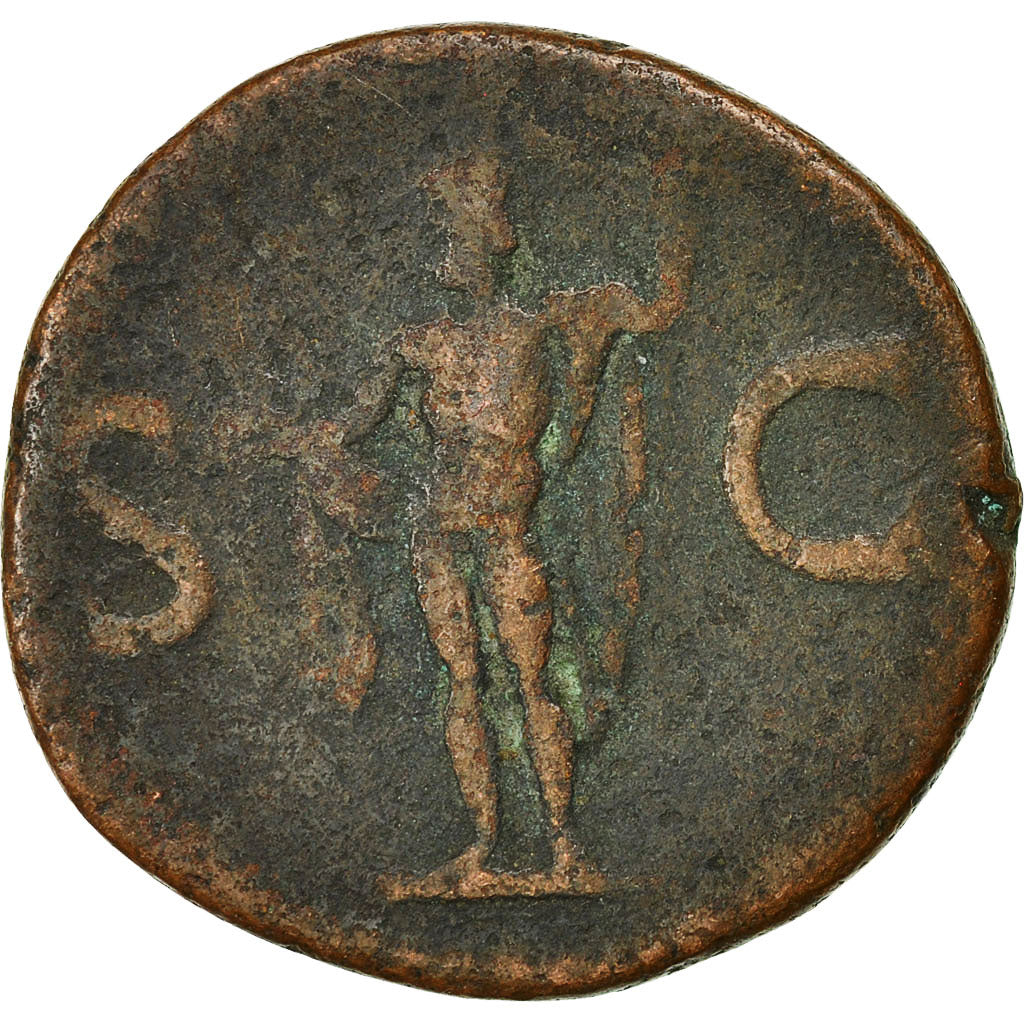 Coin, Agrippa, As, 37-41, Rome, VF(20-25), Copper, RIC:58