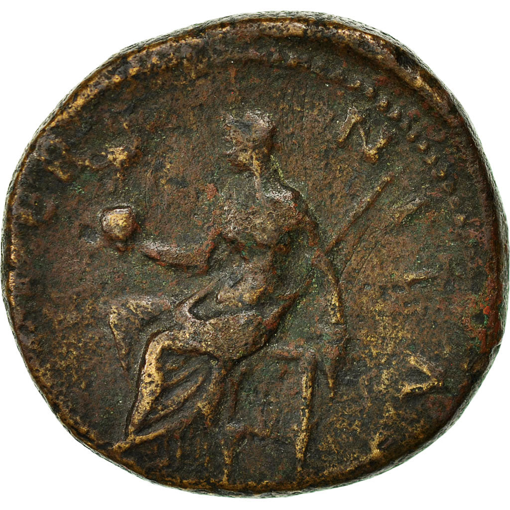 Moneta, Faustina I, Sestertius, 147, Rome, EF(40-45), Miedź, RIC:1156