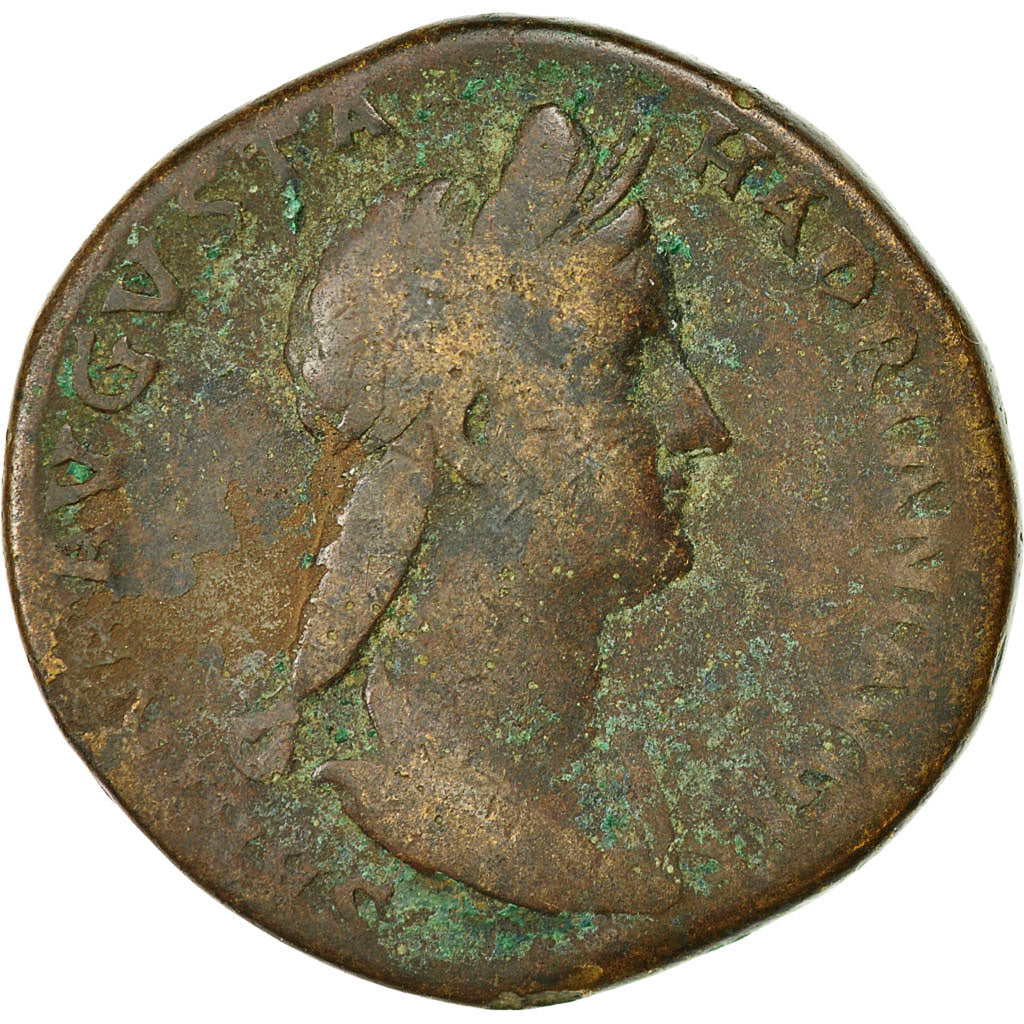 Moneta, Sabina, Sesterzio, 131, Rome, MB, Rame, RIC:1032