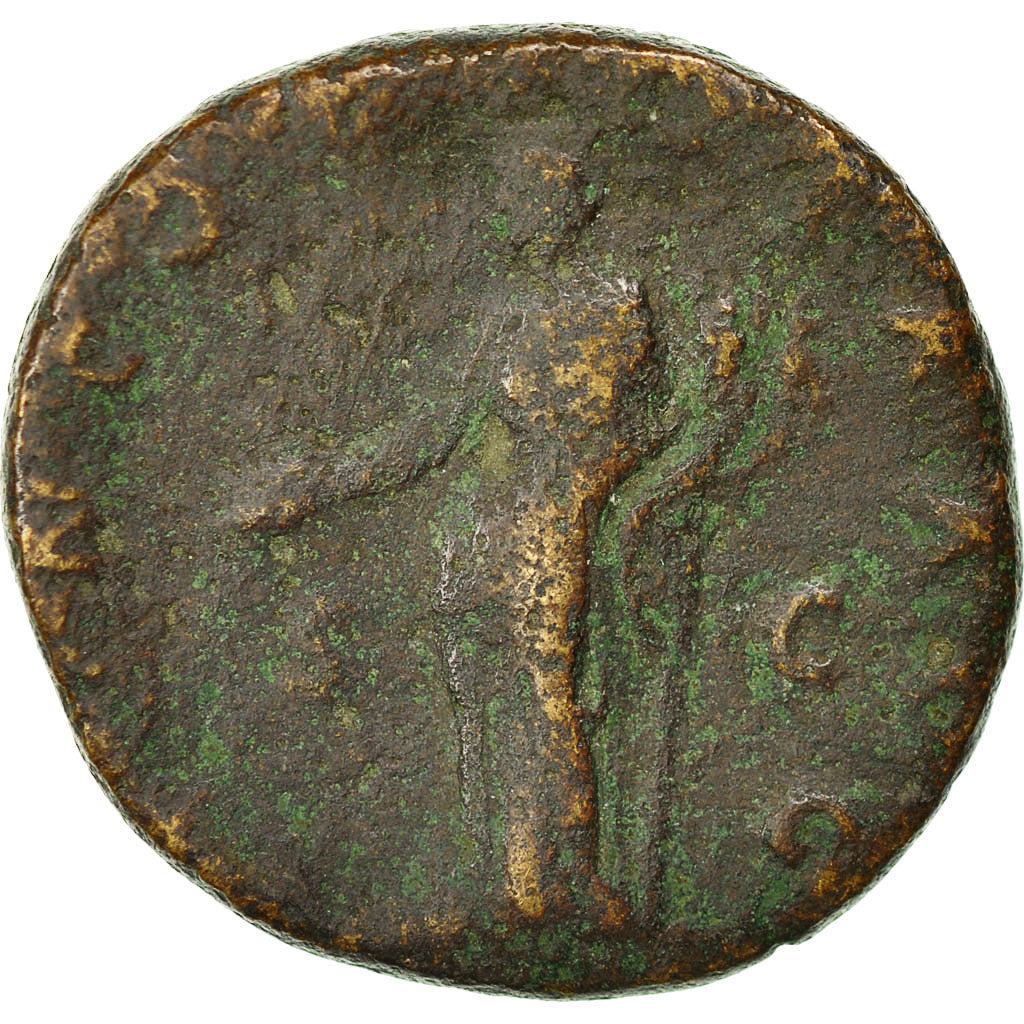 Coin, Sabina, Sestertius, 136, Rome, F(12-15), Copper, RIC:1026