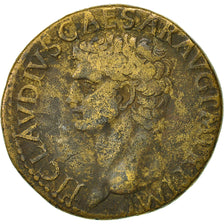 Coin, Claudius, Dupondius, 41-45, Rome, EF(40-45), Copper, RIC:94