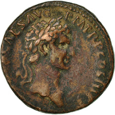 Coin, Nerva, As, 97, Rome, VF(30-35), Copper, RIC:83