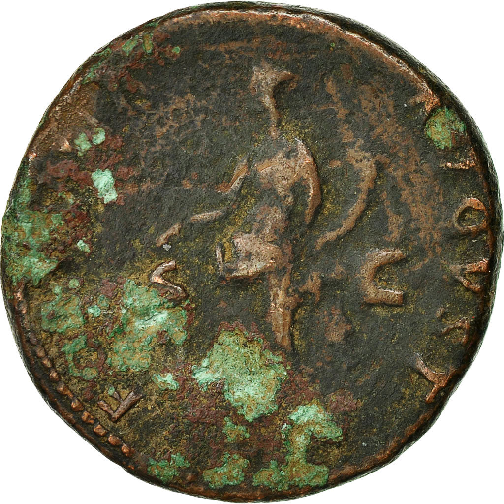 Coin, Nerva, As, 97, Rome, VF(30-35), Copper, RIC:83