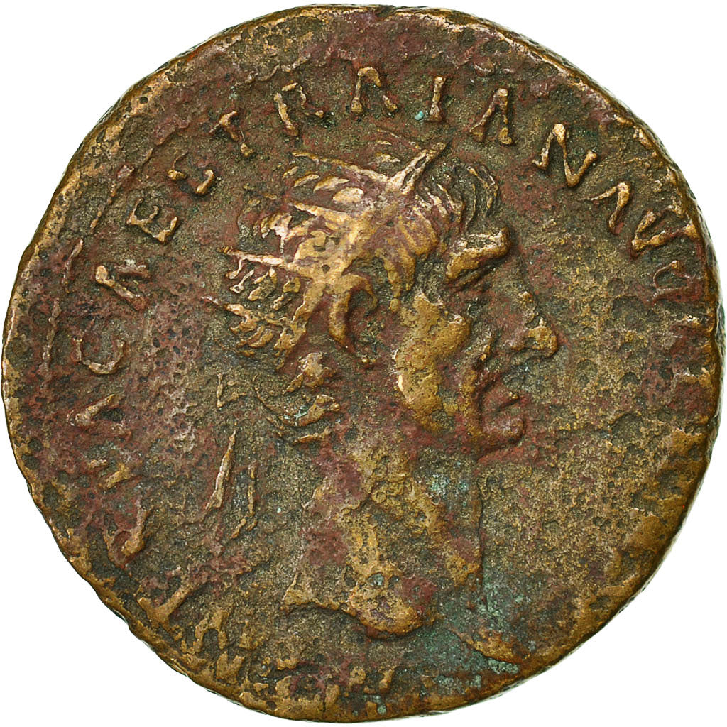 Coin, Trajan, Dupondius, 99, Rome, VF(30-35), Bronze, RIC:385